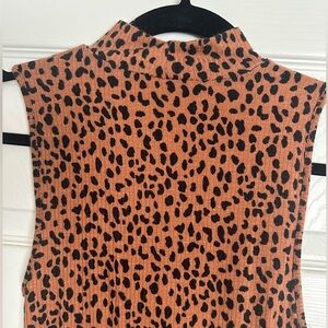 Leopard print bodysuit